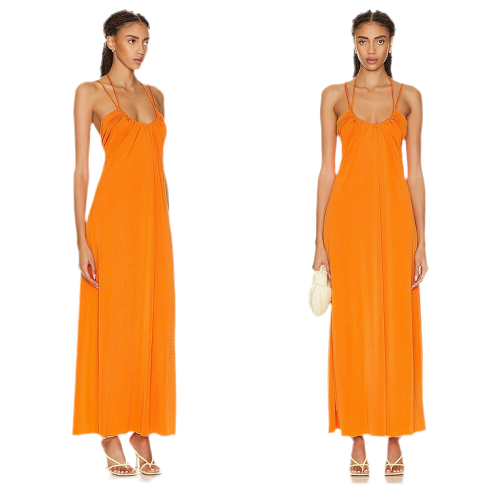 SIMKHAI | THE HAYES STRAPPY JERSEY MAXI DRESS