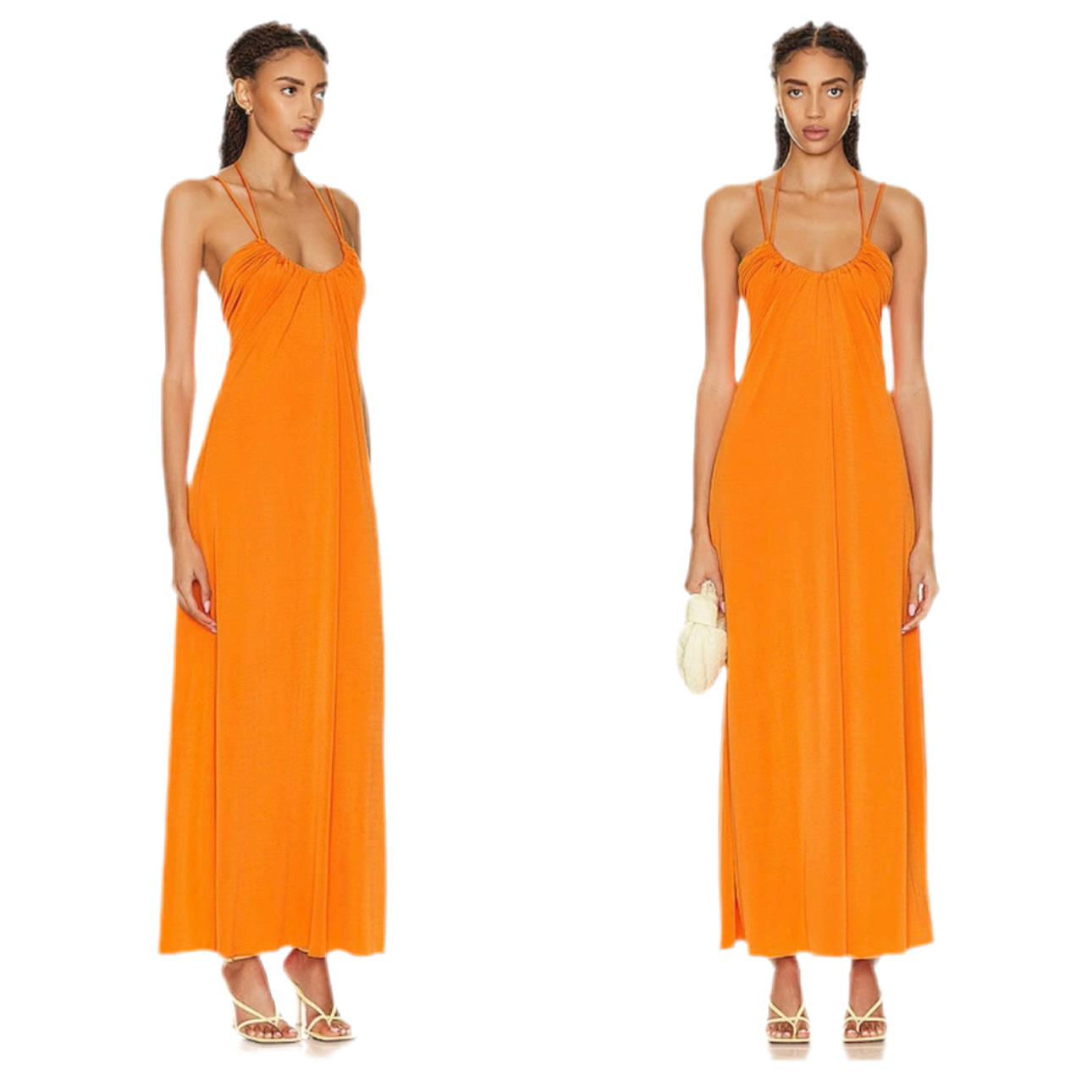 SIMKHAI | THE HAYES STRAPPY JERSEY MAXI DRESS