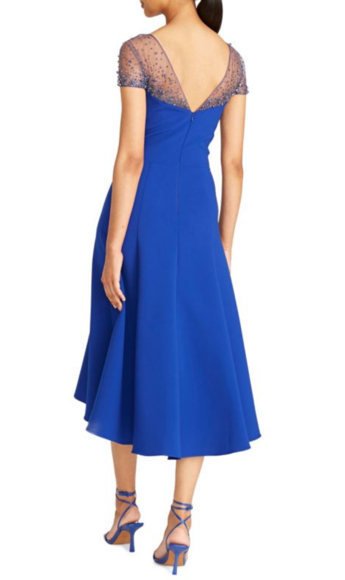 THEIA | ANETTE HIGH-LOW COCKTAIL DRESS