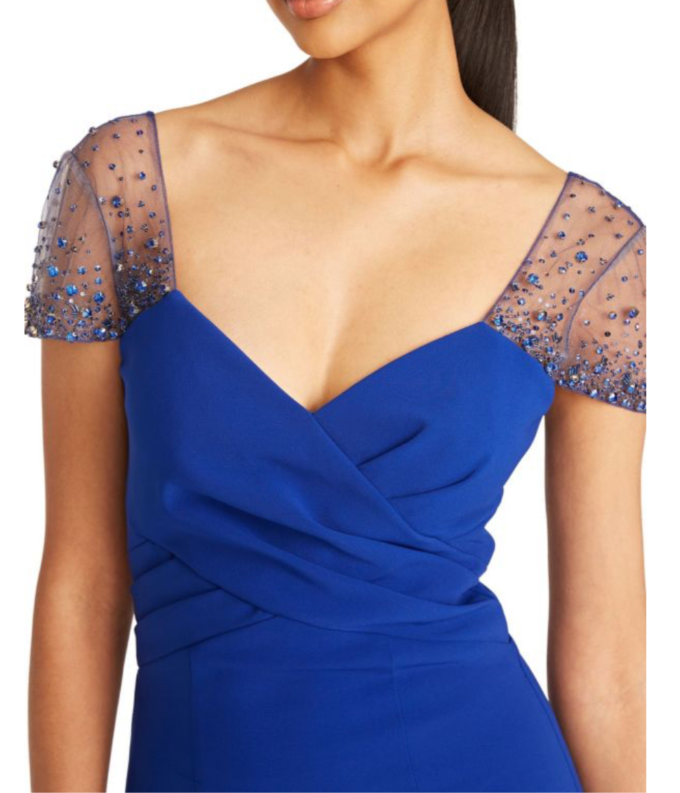 THEIA | ANETTE HIGH-LOW COCKTAIL DRESS