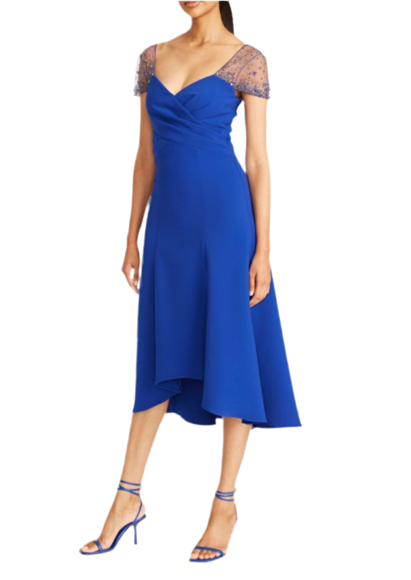 THEIA | ANETTE HIGH-LOW COCKTAIL DRESS