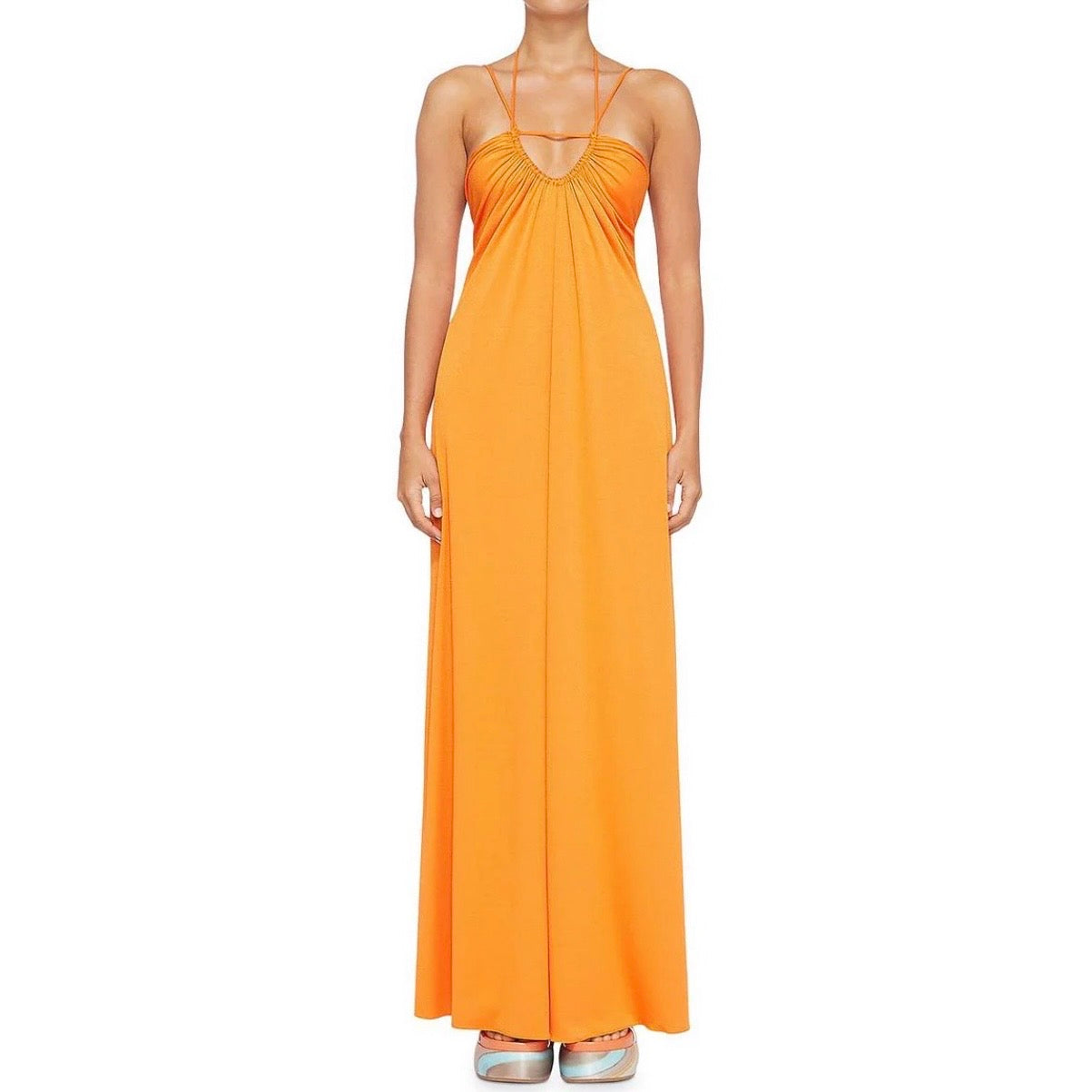 SIMKHAI | THE HAYES STRAPPY JERSEY MAXI DRESS